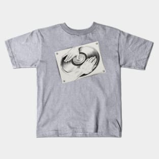 DJ Escher - Spinning Hands Kids T-Shirt